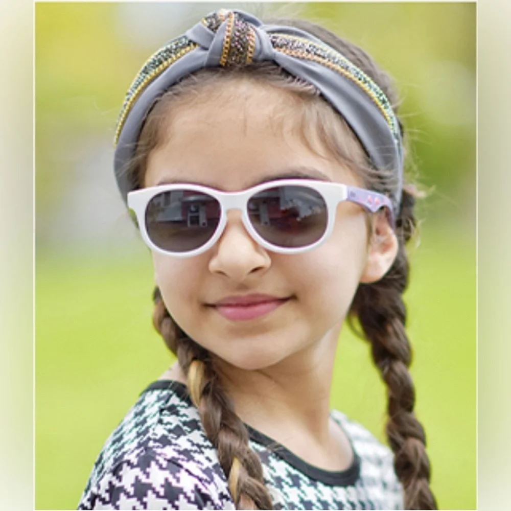 DUCO TPEE POLARIZED SUNGLASSES FOR KIDS RUBBER FLEXIBLE FRAME UV PROTECTION